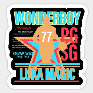 LUKA WONDERBOY MAGIC BASKETBALL Ver.3 Tropical Sticker